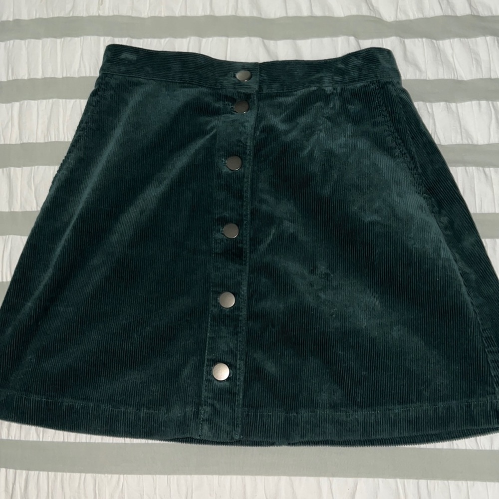 Corduroy skirt